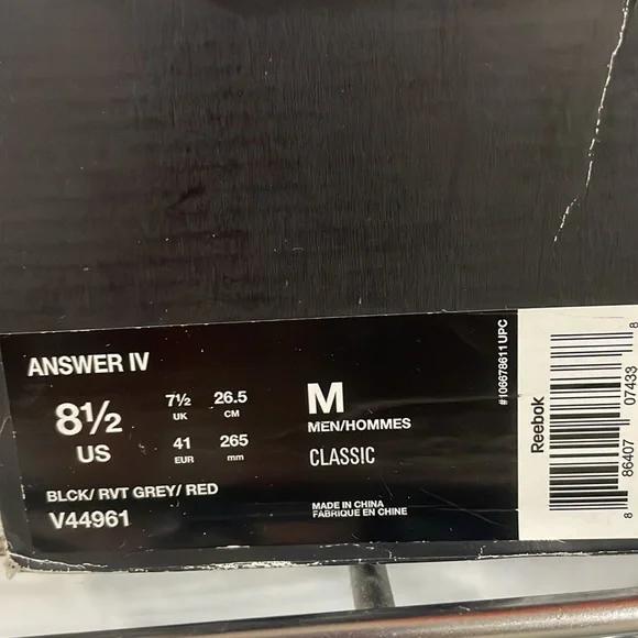 Reebok Answer IV - Picture 8 of 9